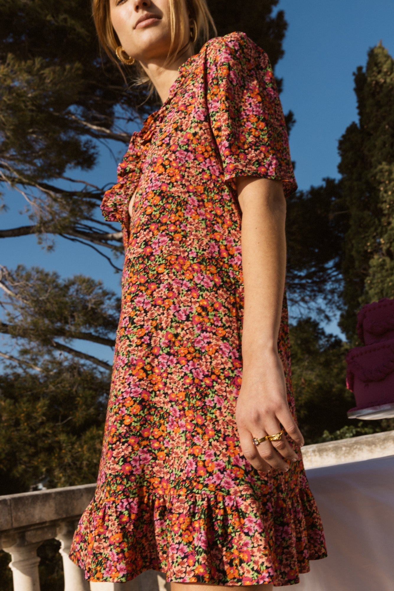 Robe Prairie Imprimé Liberty
