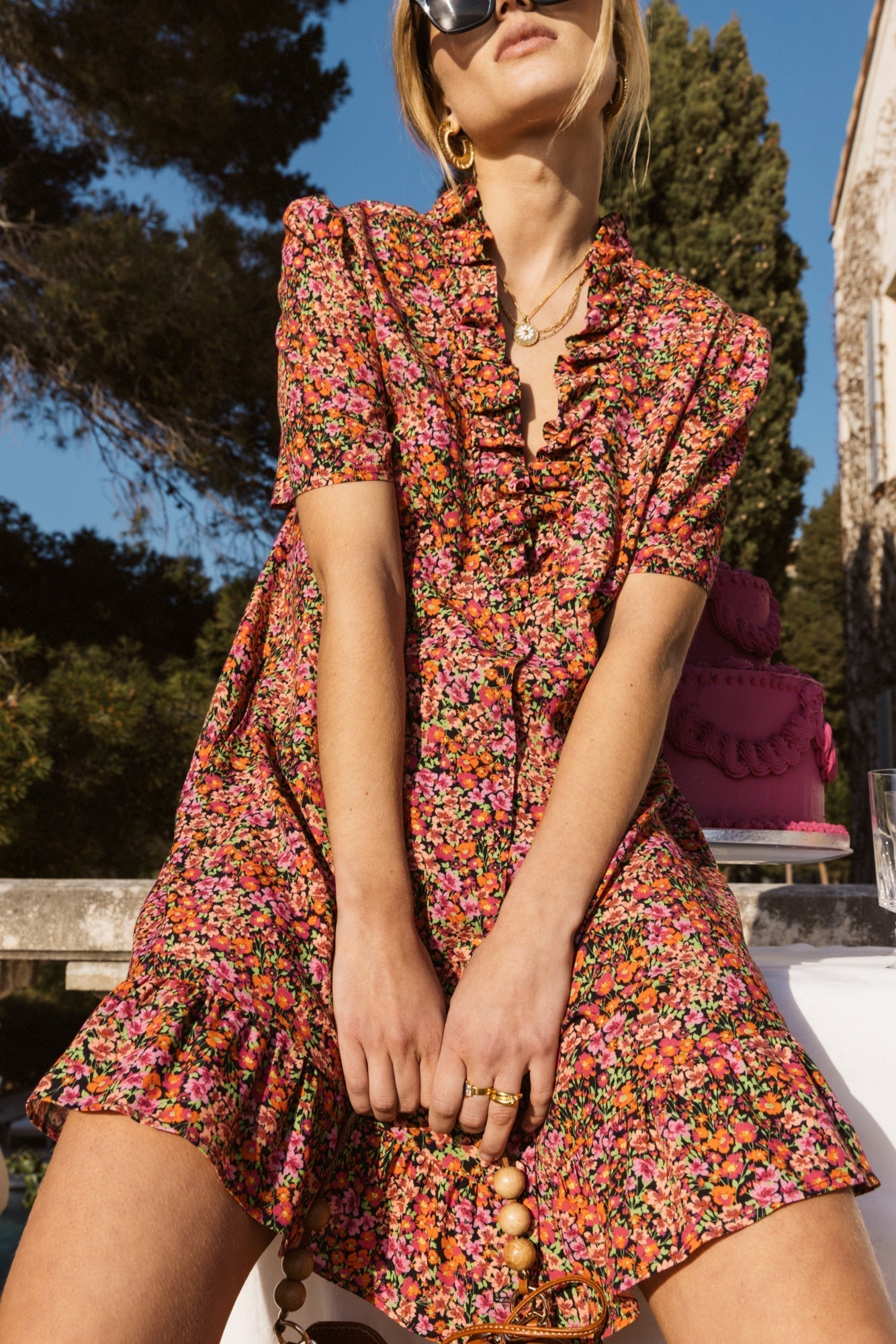 Robe Prairie Imprimé Liberty