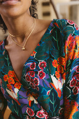 Robe Tempo imprimé bouquet de fleurs