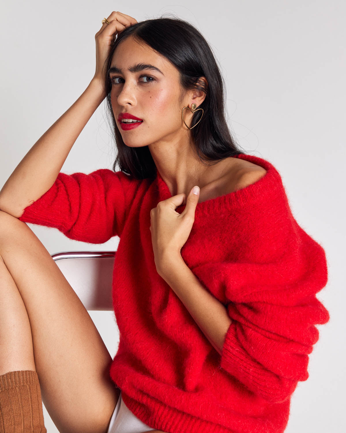 Pull Doudou rouge