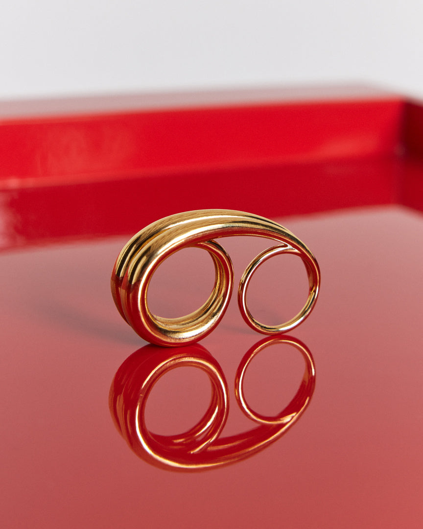 Bague Augustine doré