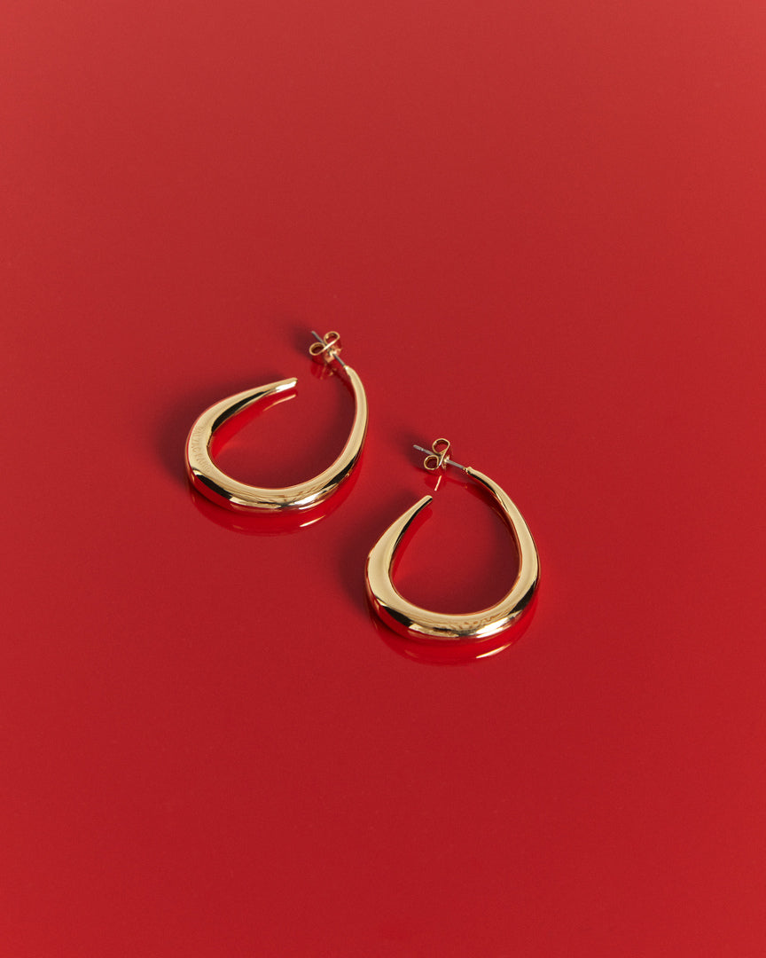 Boucles d'oreille Felicia doré