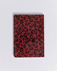 Carnet A5 léopard rouge All you need is