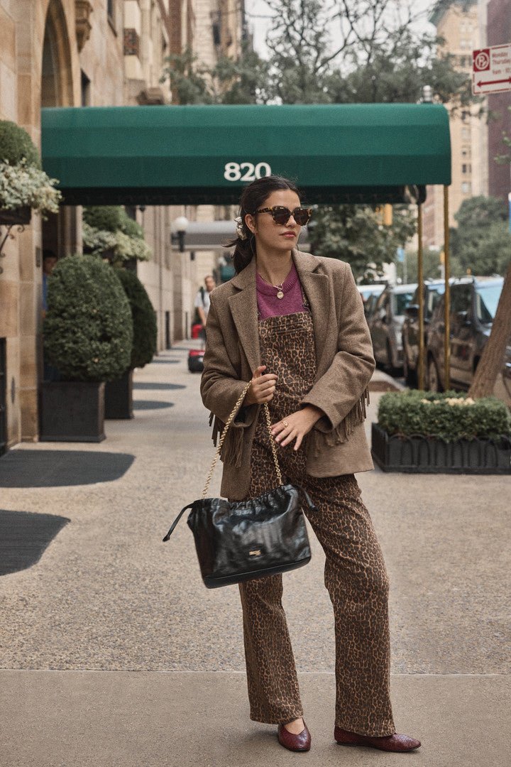Sac Amaïa froissé bleu nuit