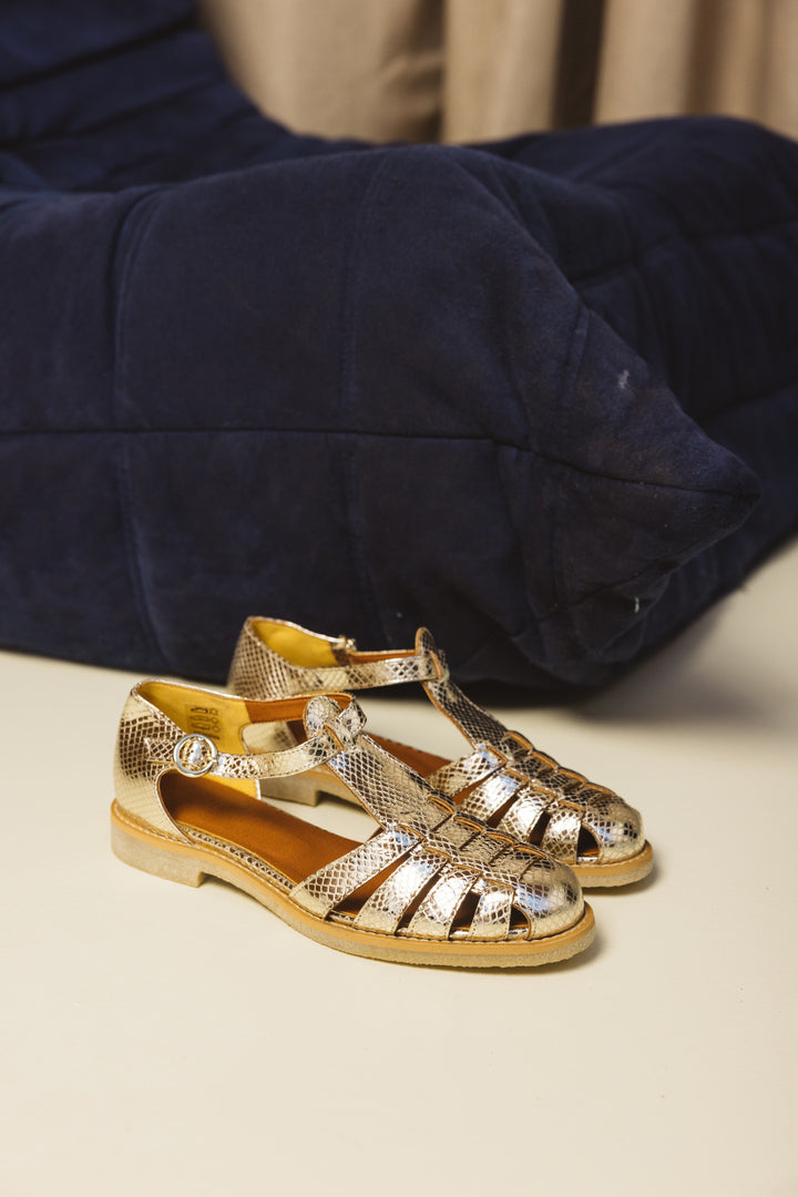 Sandales Théoline doré