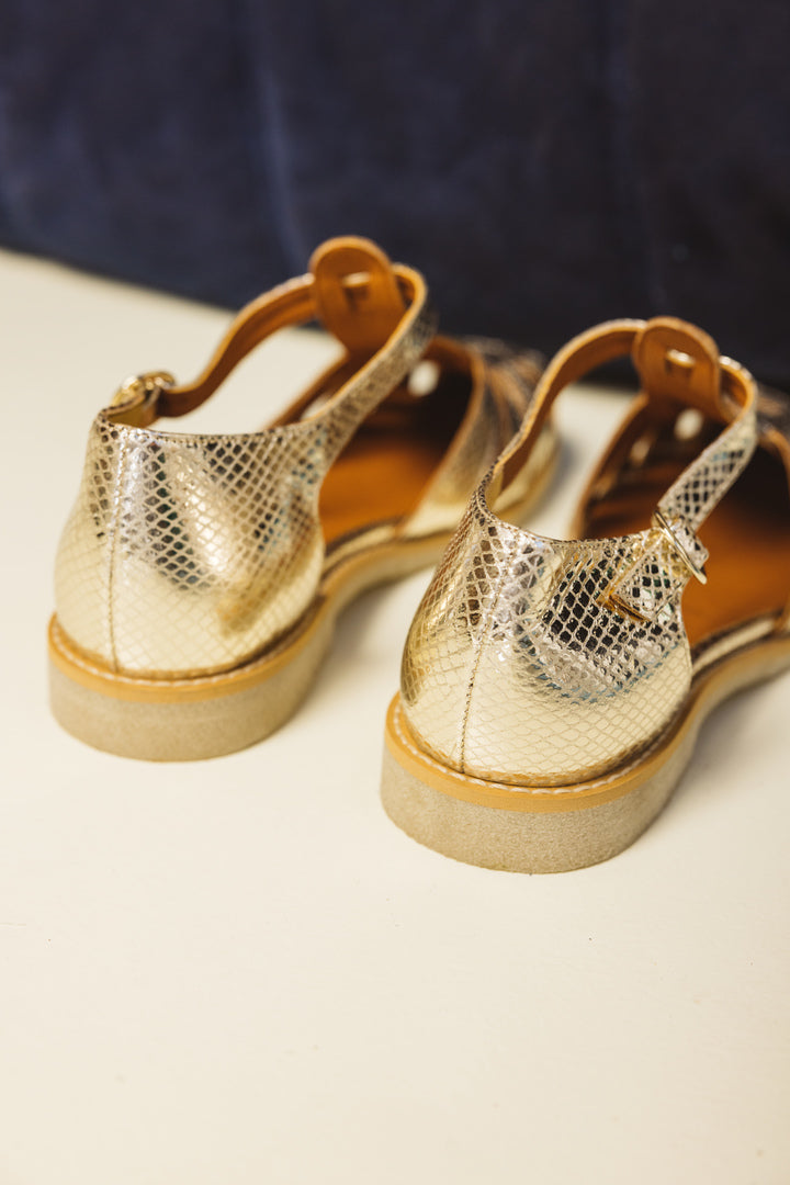 Sandales Théoline doré