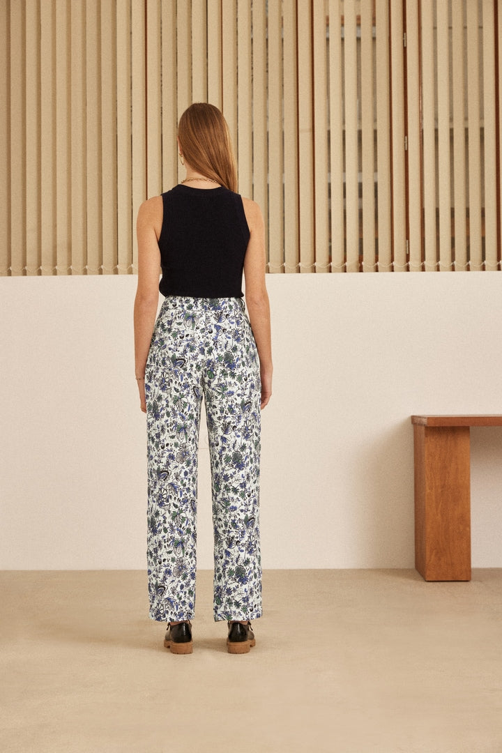 Pantalon Crocus jardin en fleurs