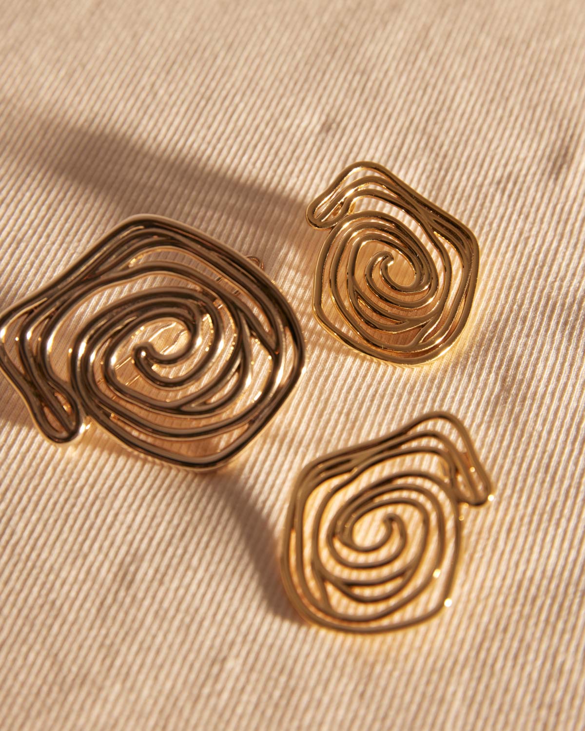 Barrette Aitana doré