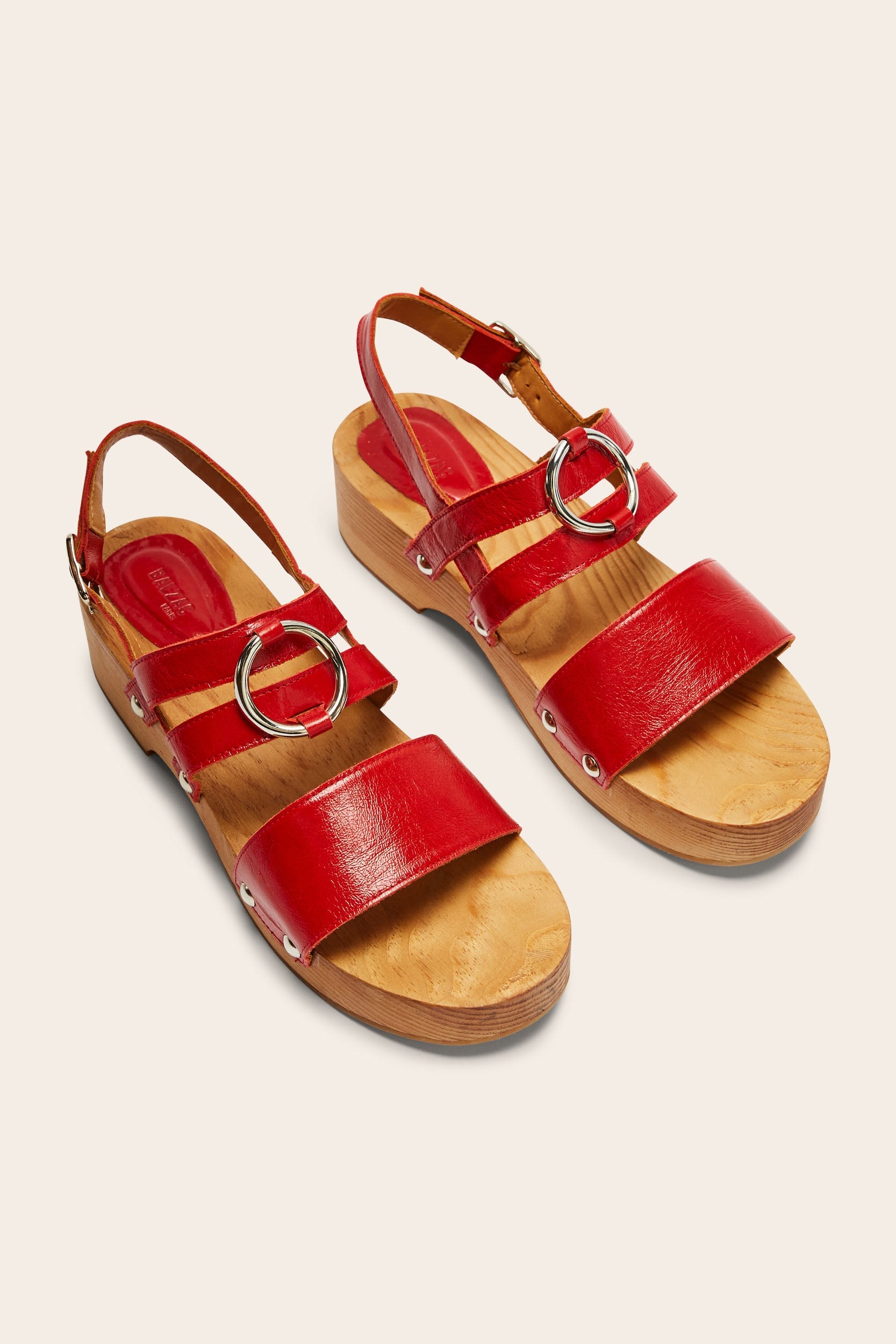 Sandales Lysia rouge