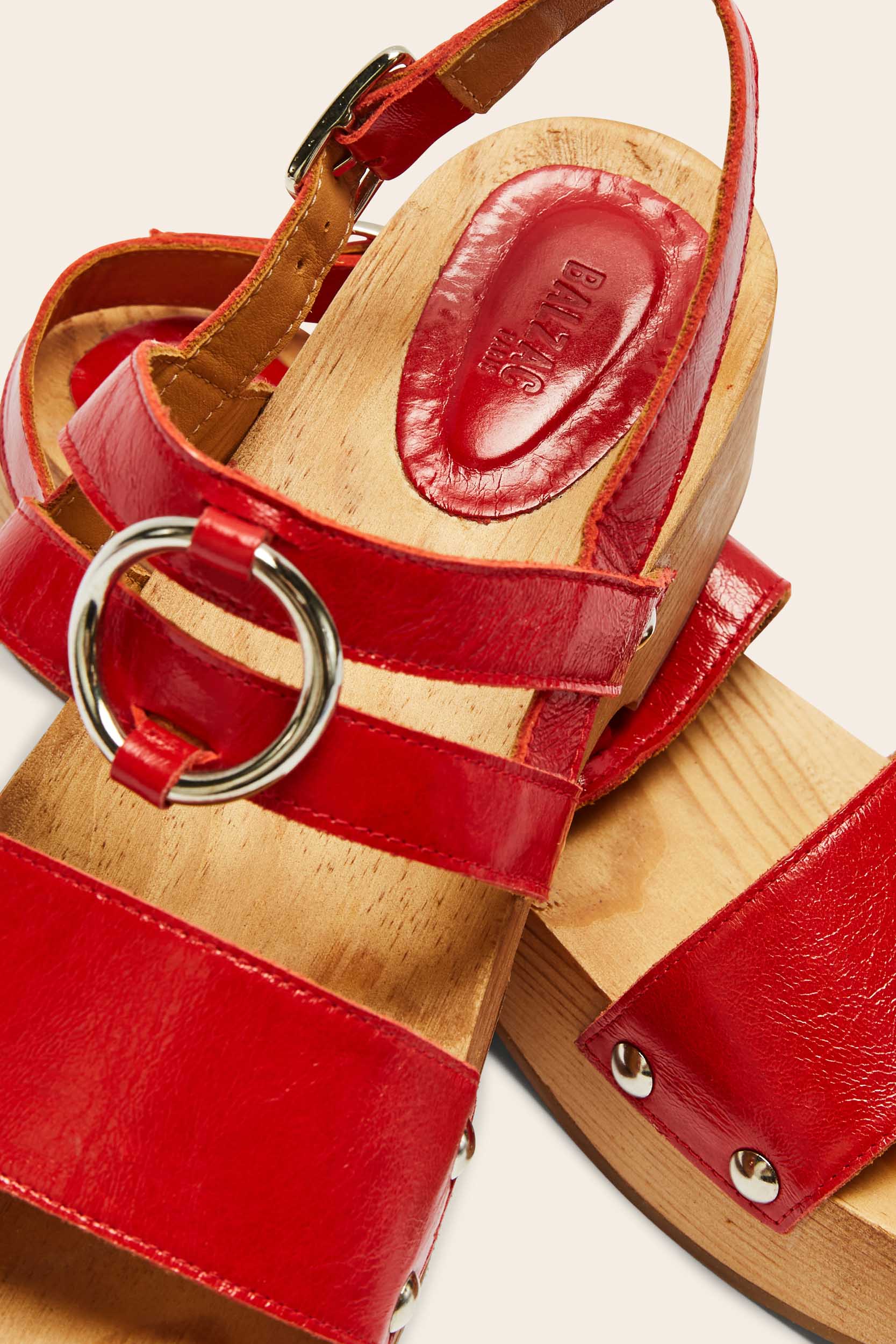 Sandales Lysia rouge