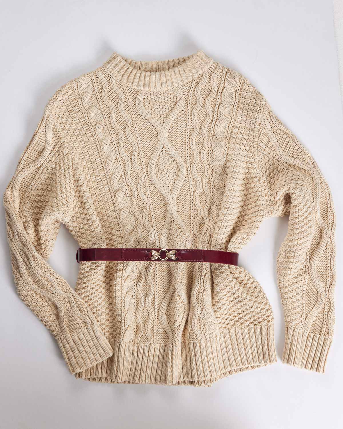 Pull Chandler écru