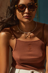 Collier Marina coeur doré