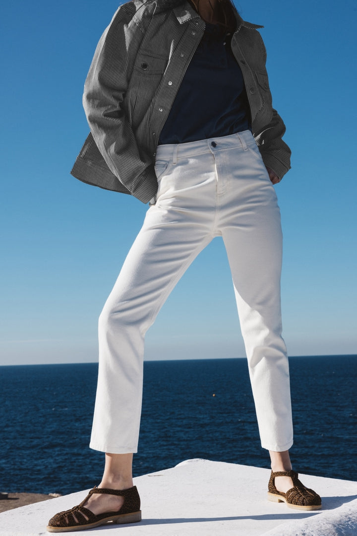 Jean Mattis blanc perle