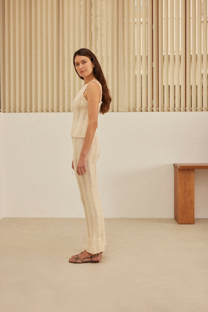 Pantalon Marbre écru