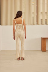 Pantalon Marbre écru