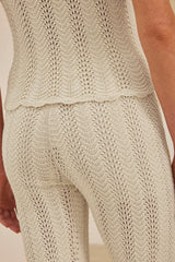 Pantalon Marbre écru