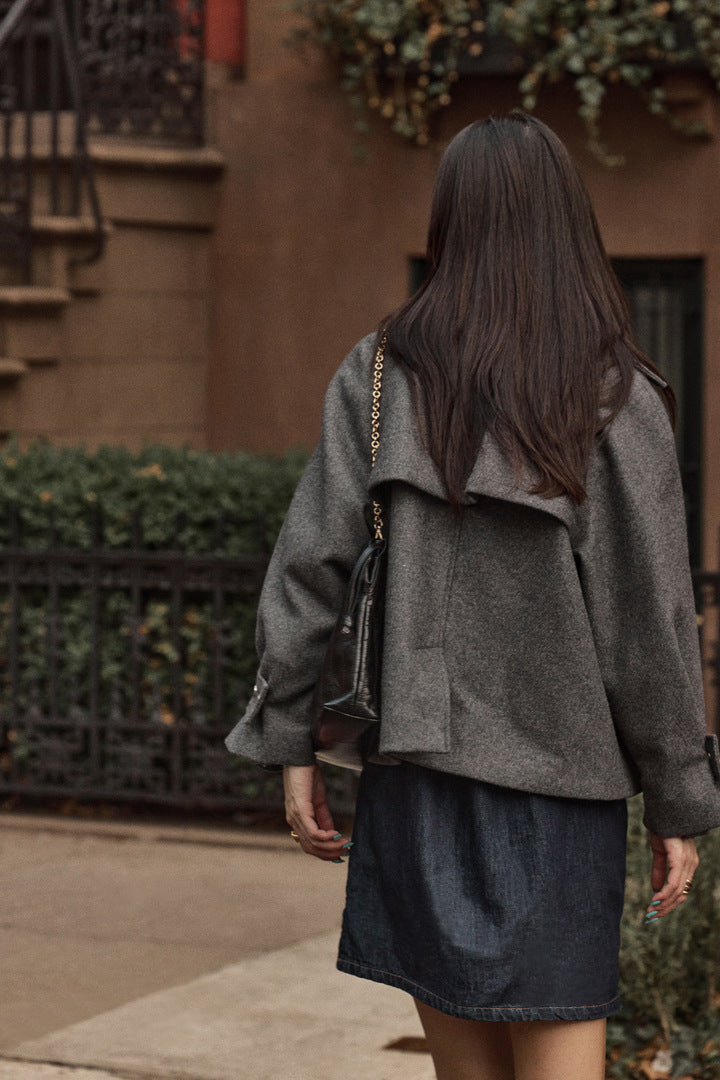 Manteau Beauny gris anthracite