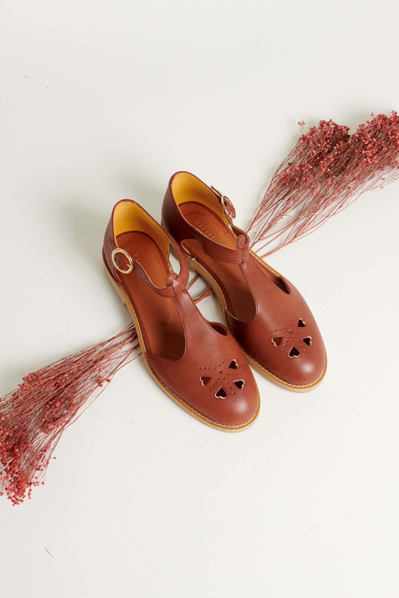 Babies Aloïs cognac vegan