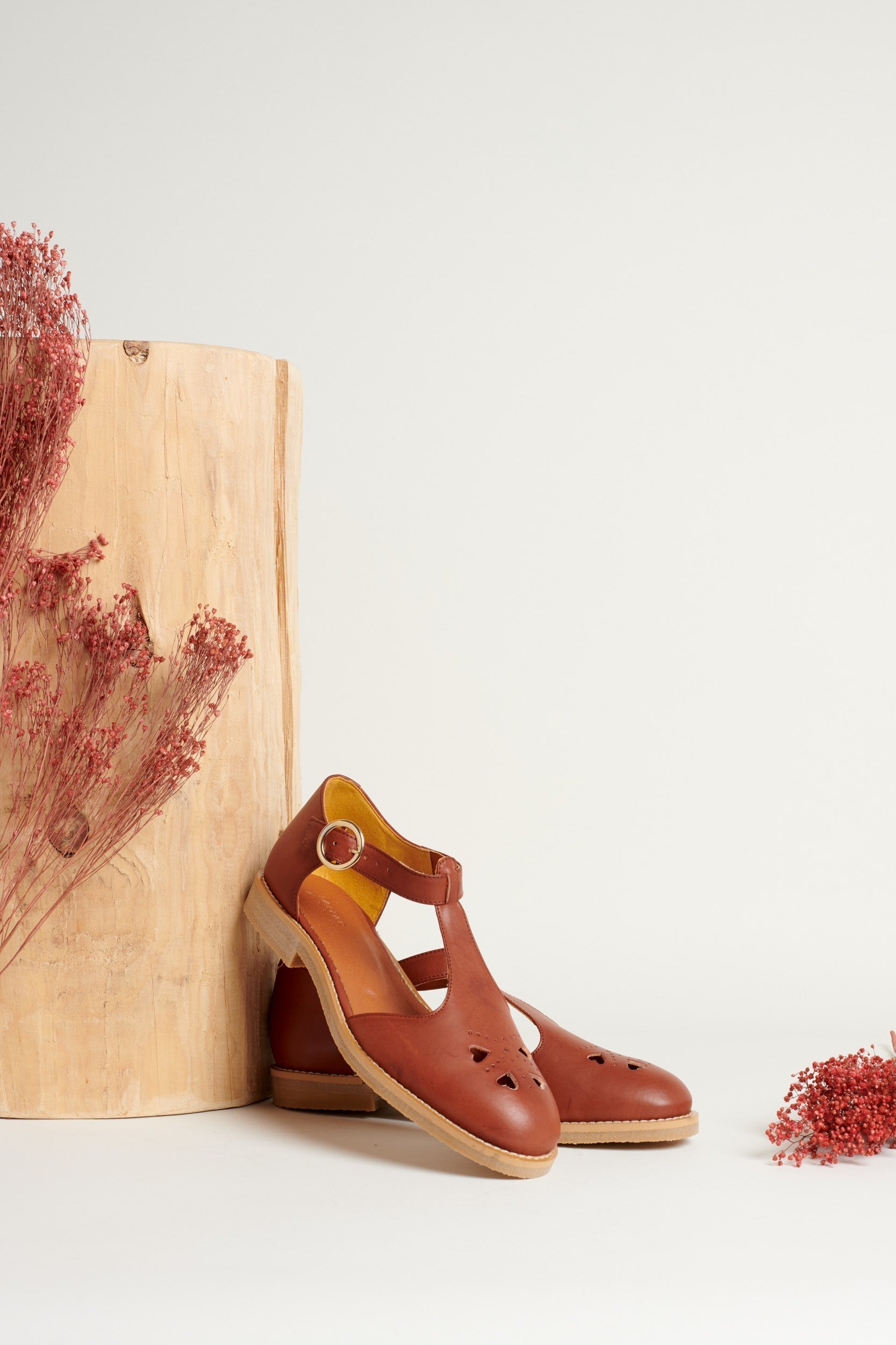 Babies Aloïs cognac vegan
