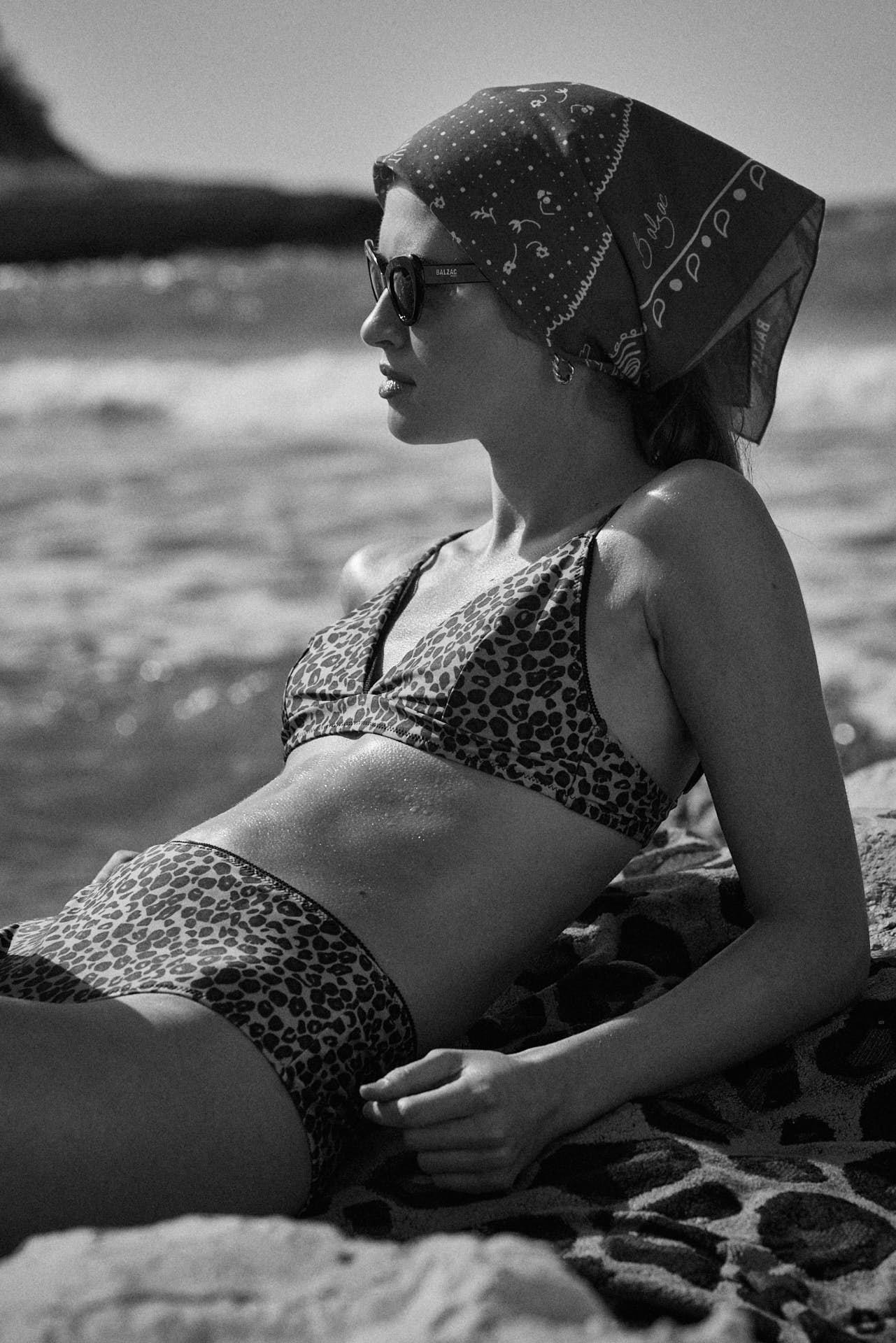 Bas de maillot Patchouli léopard