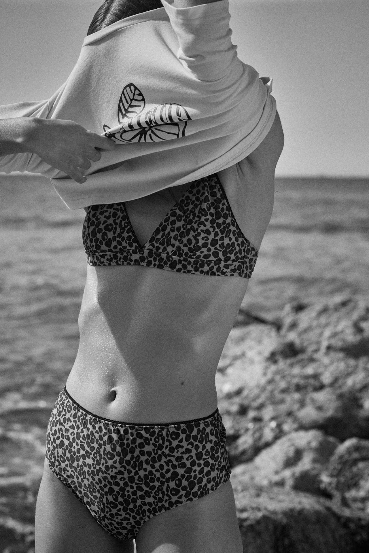 Bas de maillot Patchouli léopard
