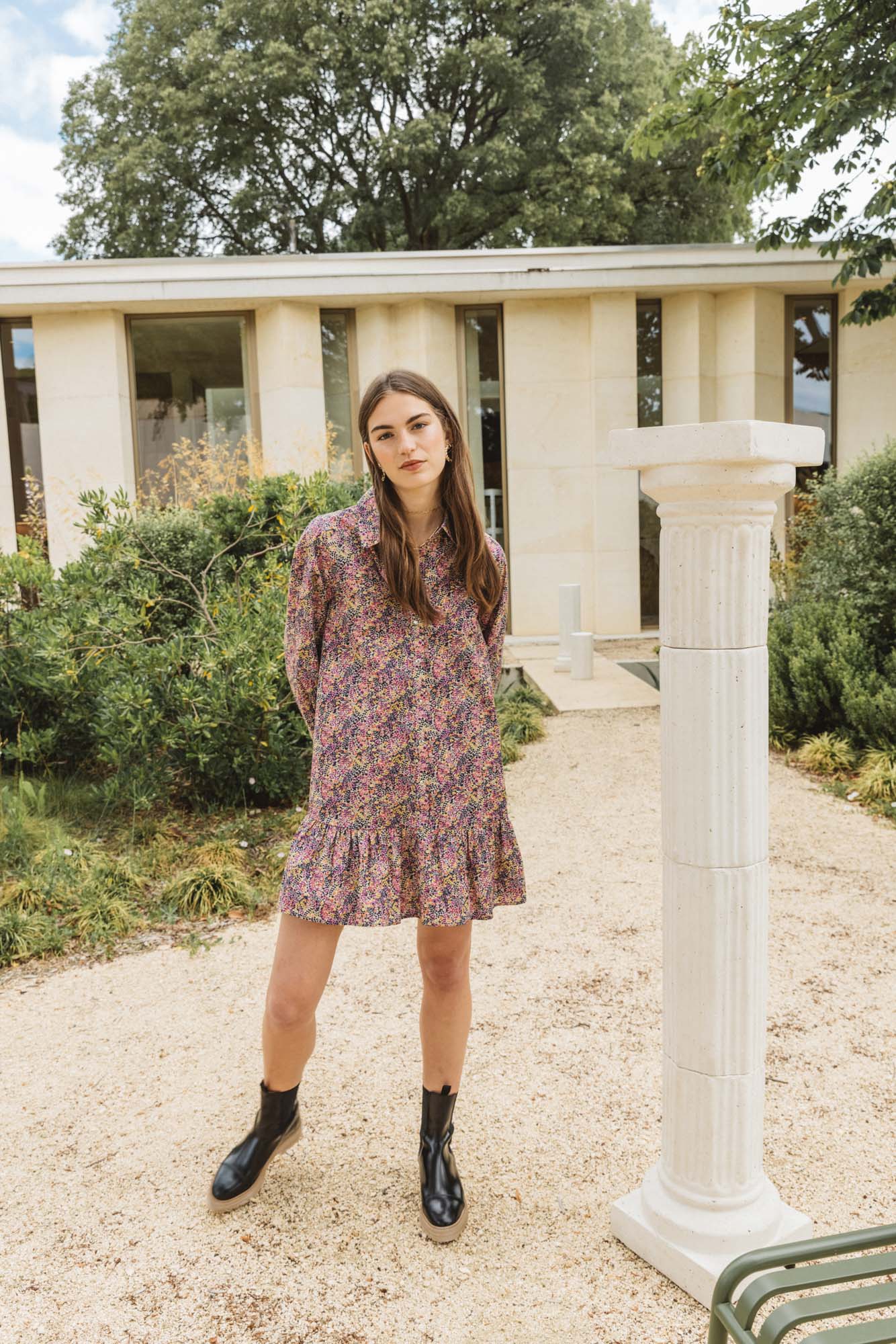 Robe Lily imprimé fleuri