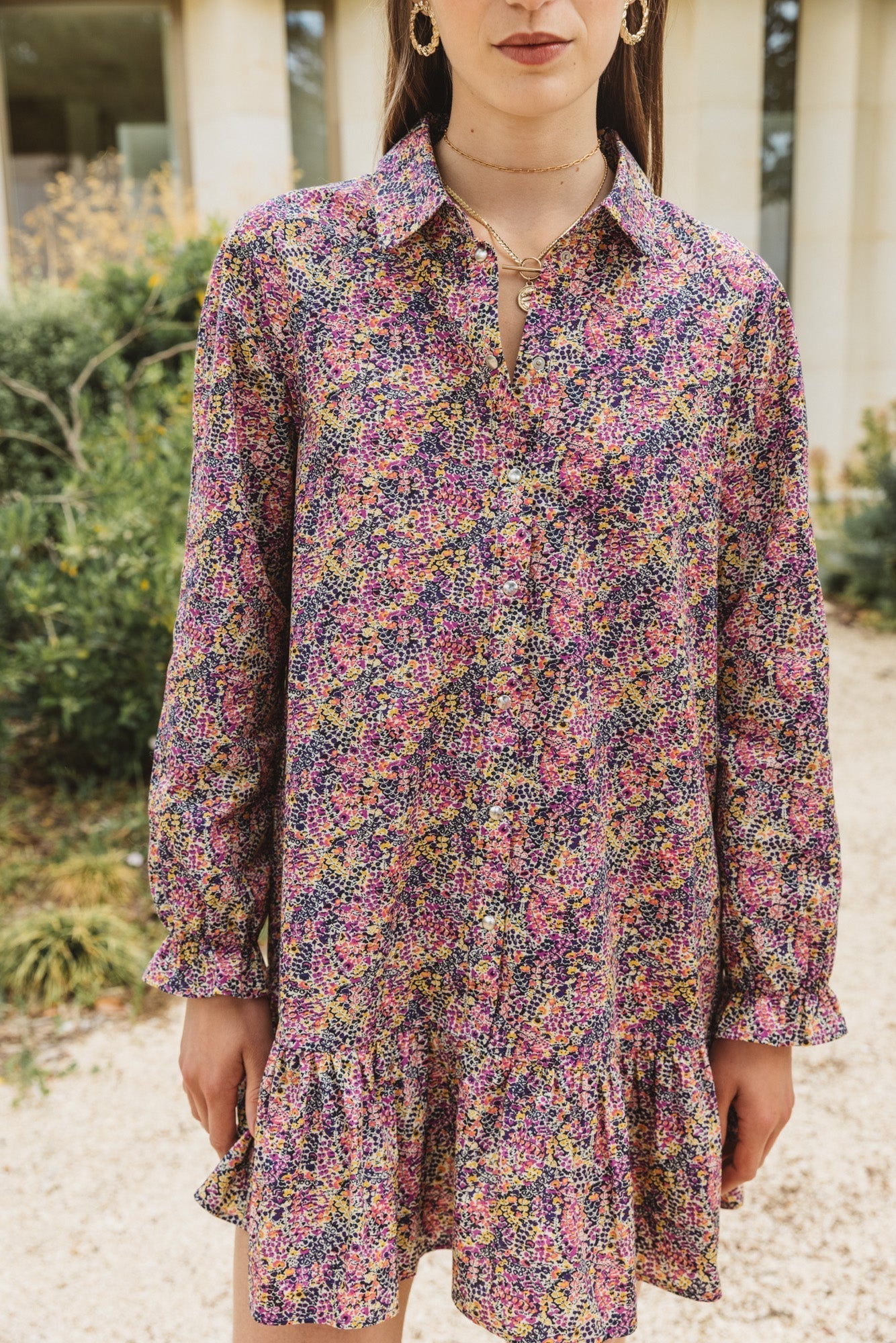 Robe Lily imprimé fleuri