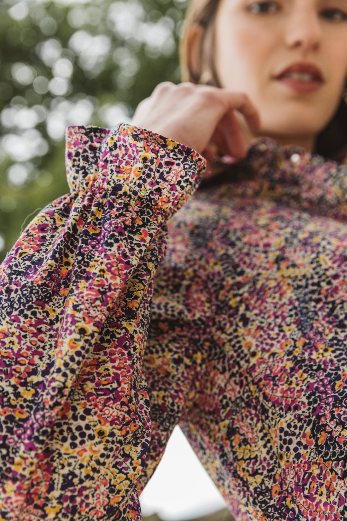 Robe Lily imprimé fleuri