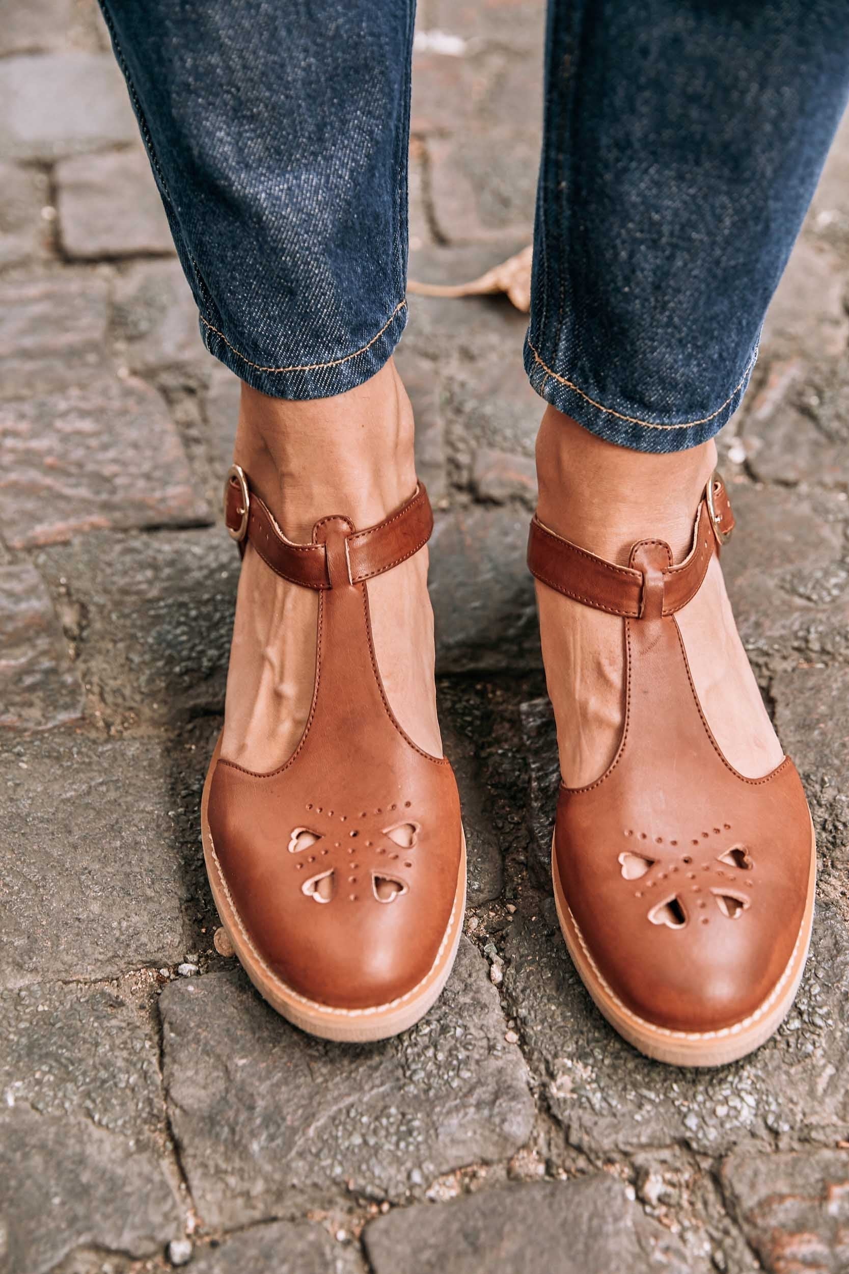 Babies Aloïs cognac vegan