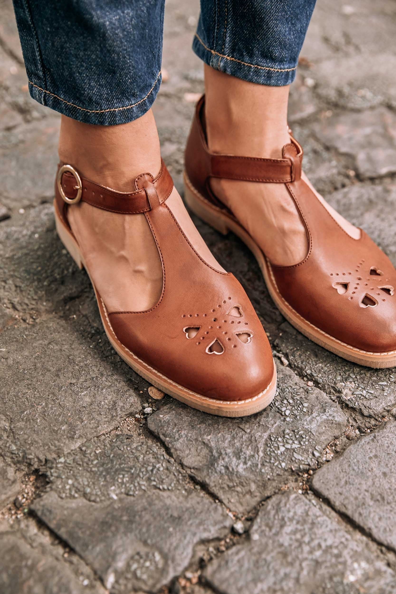Babies Aloïs cognac vegan