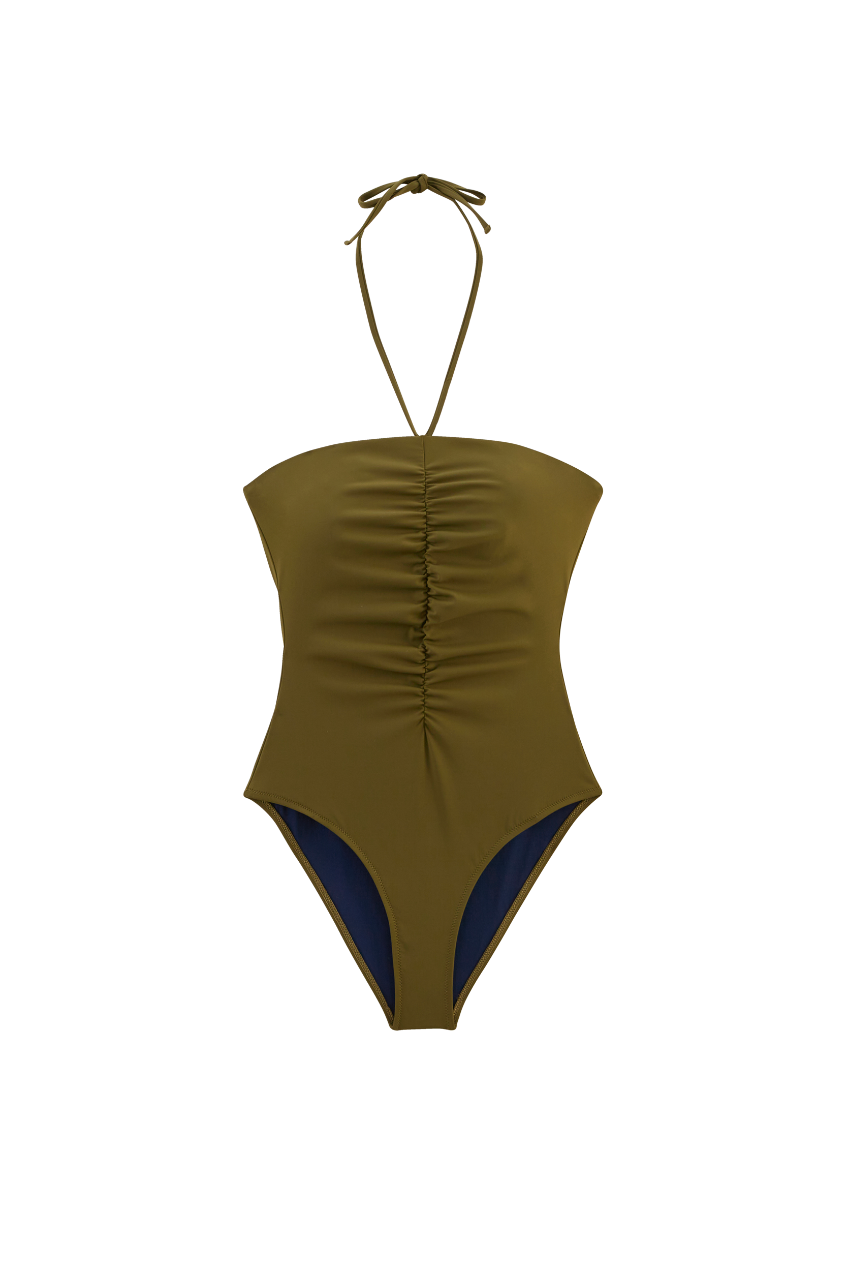 Maillot de bain une pièce Natalia kaki